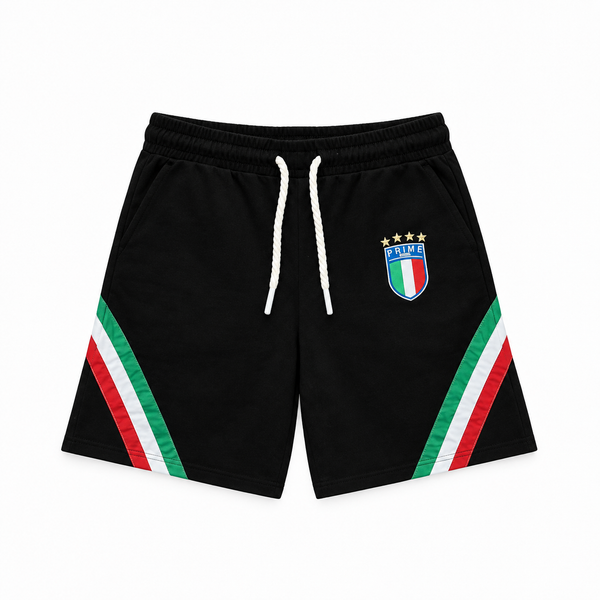 ITALY BLACK SHORTS